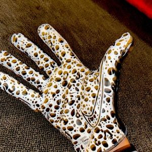 Large football gloves, only one glove